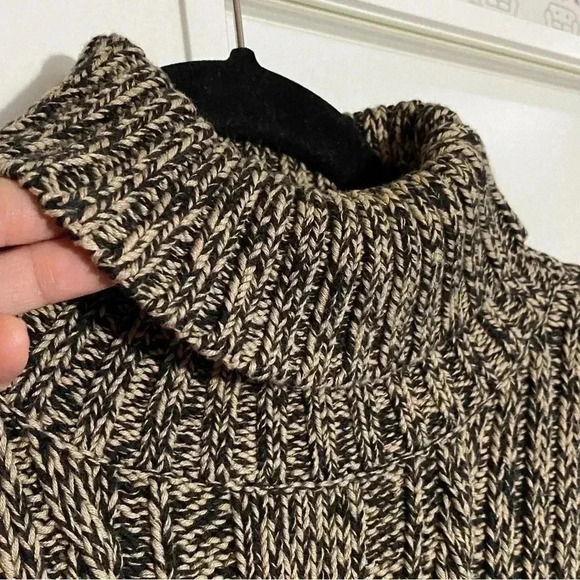 Nygard women brown turtleneck pullover long sleeves knitted  sweater size M - Picture 4 of 8